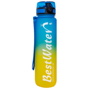 tritan butelka niebieski zolty 1000ml